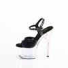 Pleaser - ADORE709HT Sandale à bride à la cheville, Pole dance chaussures - Noir Product image